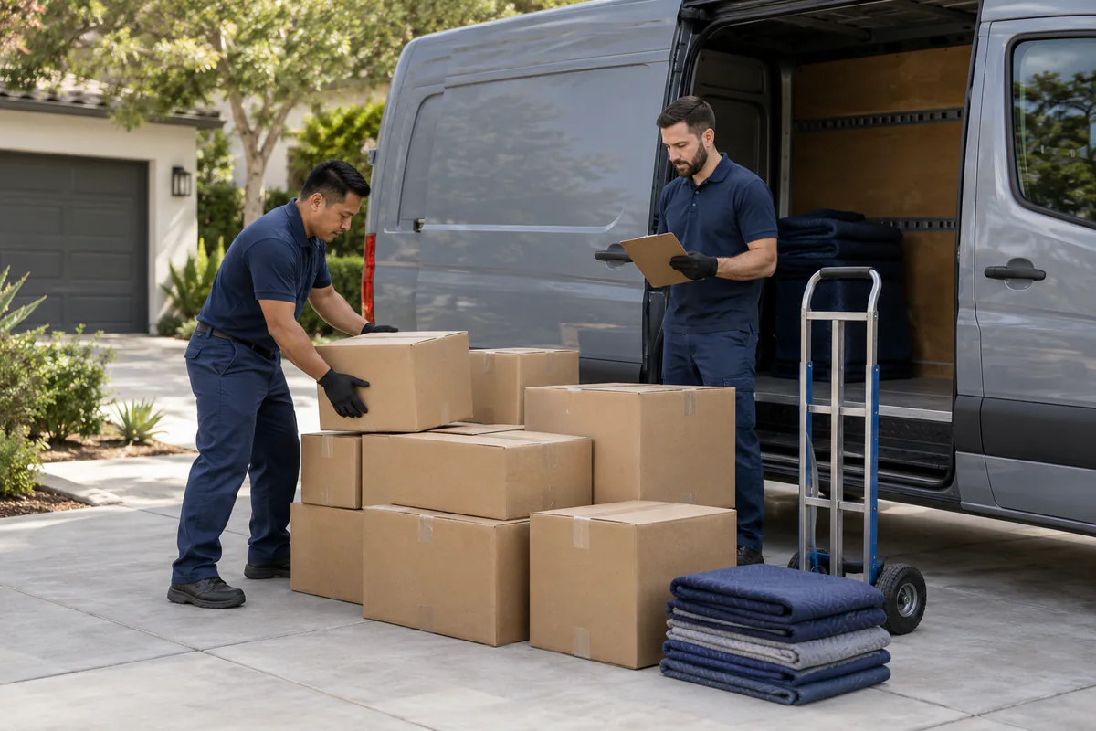Careful preparation for professional hauling