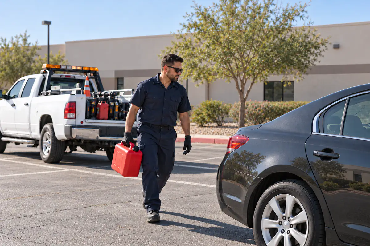 Fuel Delivery in Cathedral City, CA - Towing Service