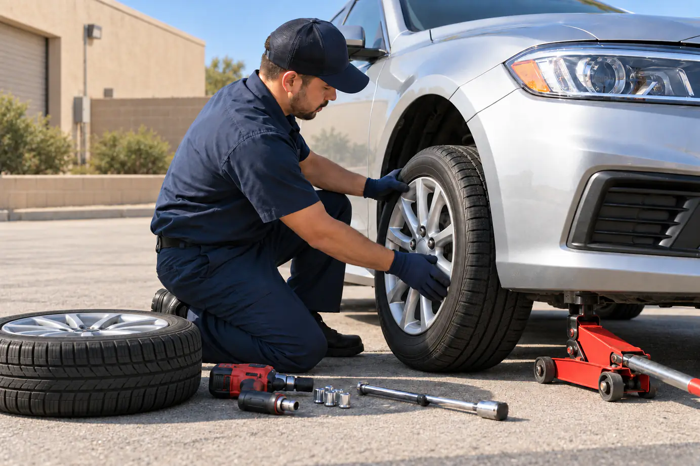 The Role of Towing Services in Safe Tire Change Assistance in Cathedral City, CA
